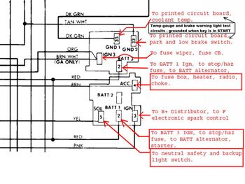 Ignition switch Identification | GM Square Body - 1973 - 1987 GM Truck