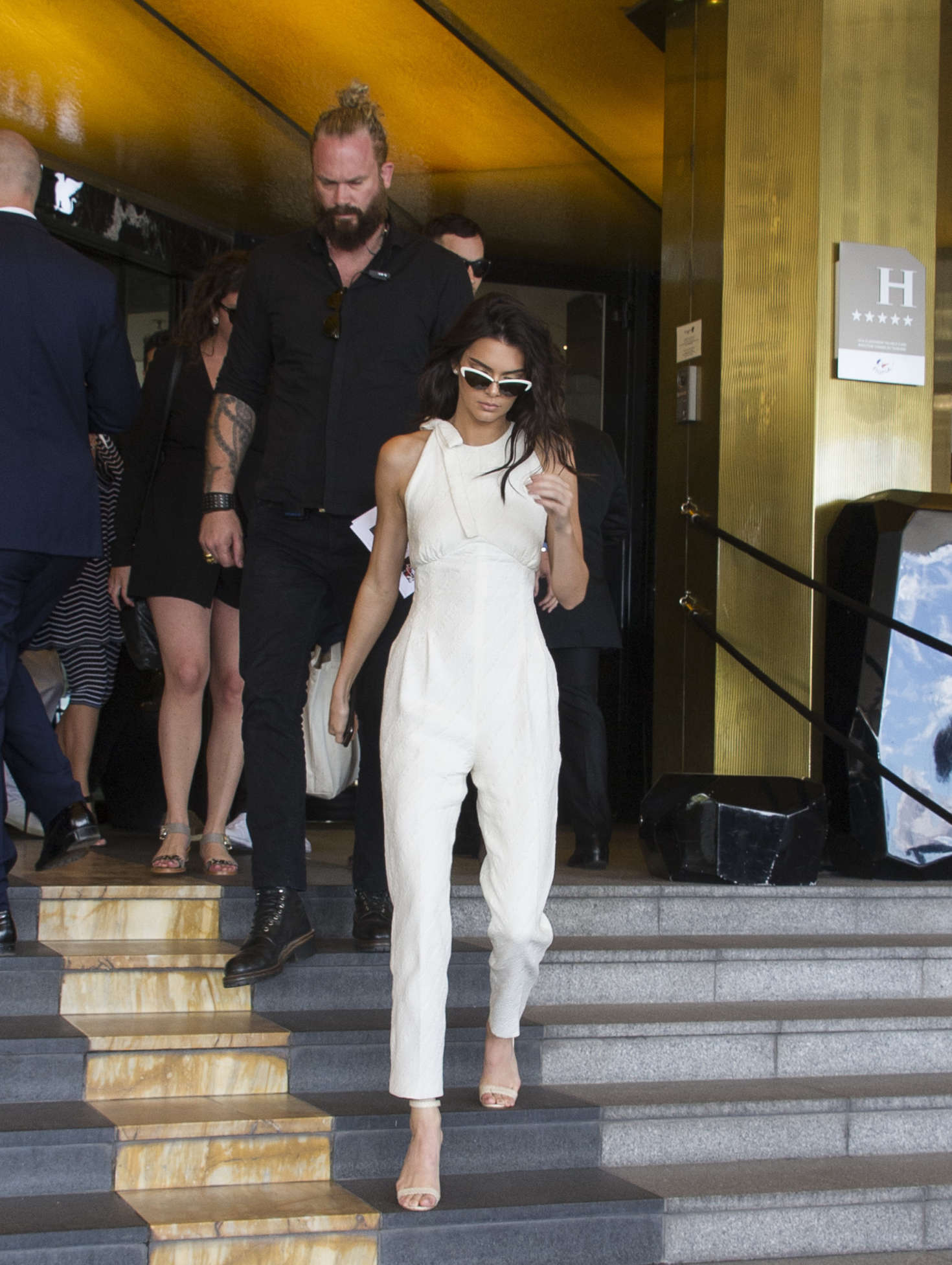 Kendall Jenner Leaving JW Marriott Hotel 04