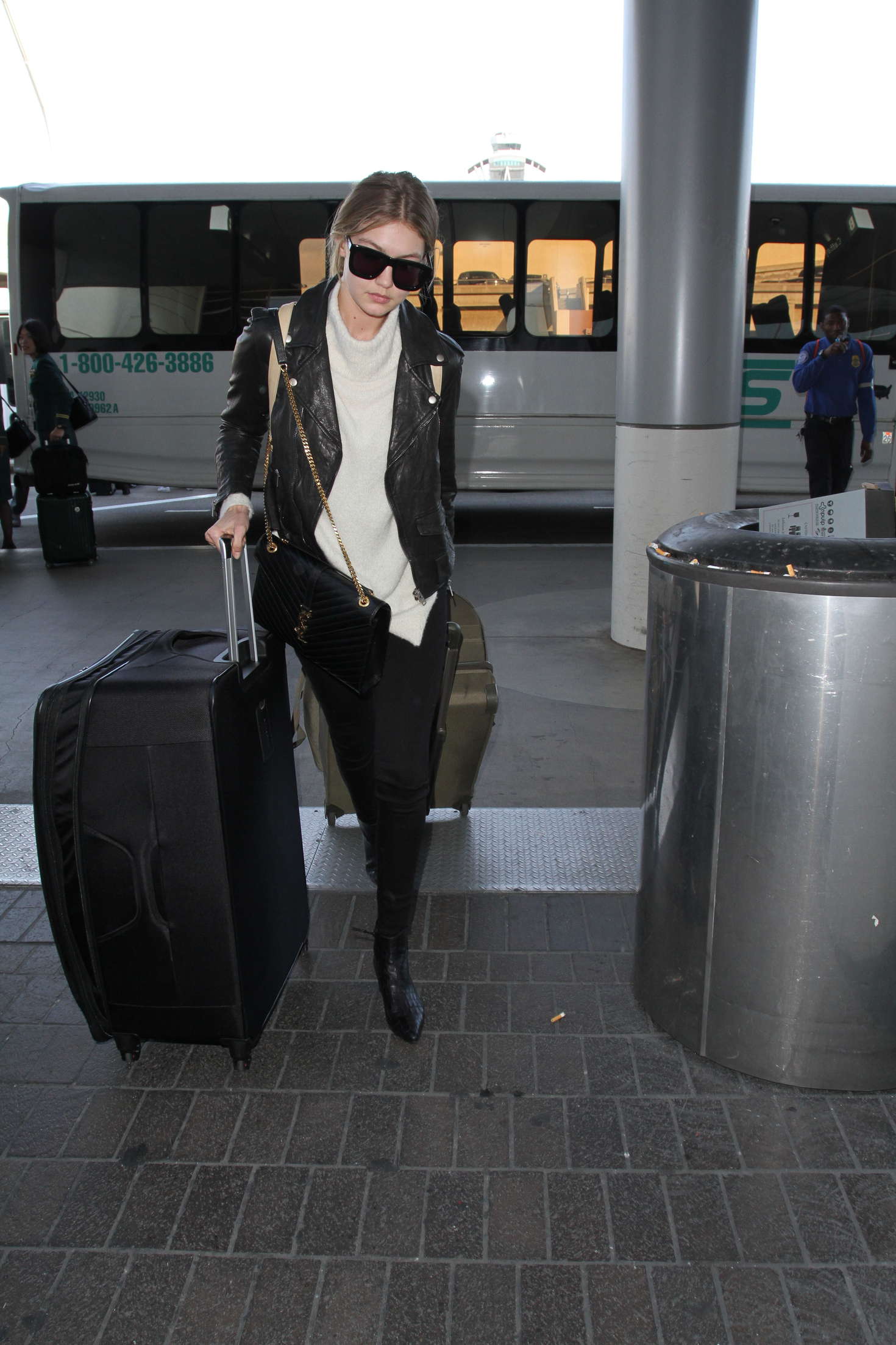 Gigi Hadid Arrives at LAX Airport 14