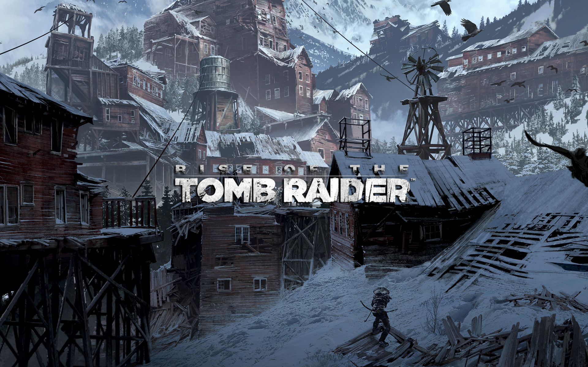 rise of the tomb raider village