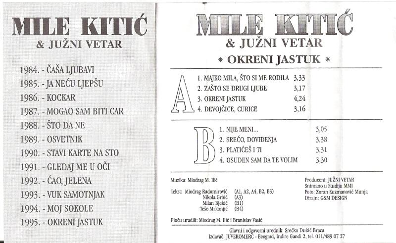 Mile Kitic 1995 kas zadnja
