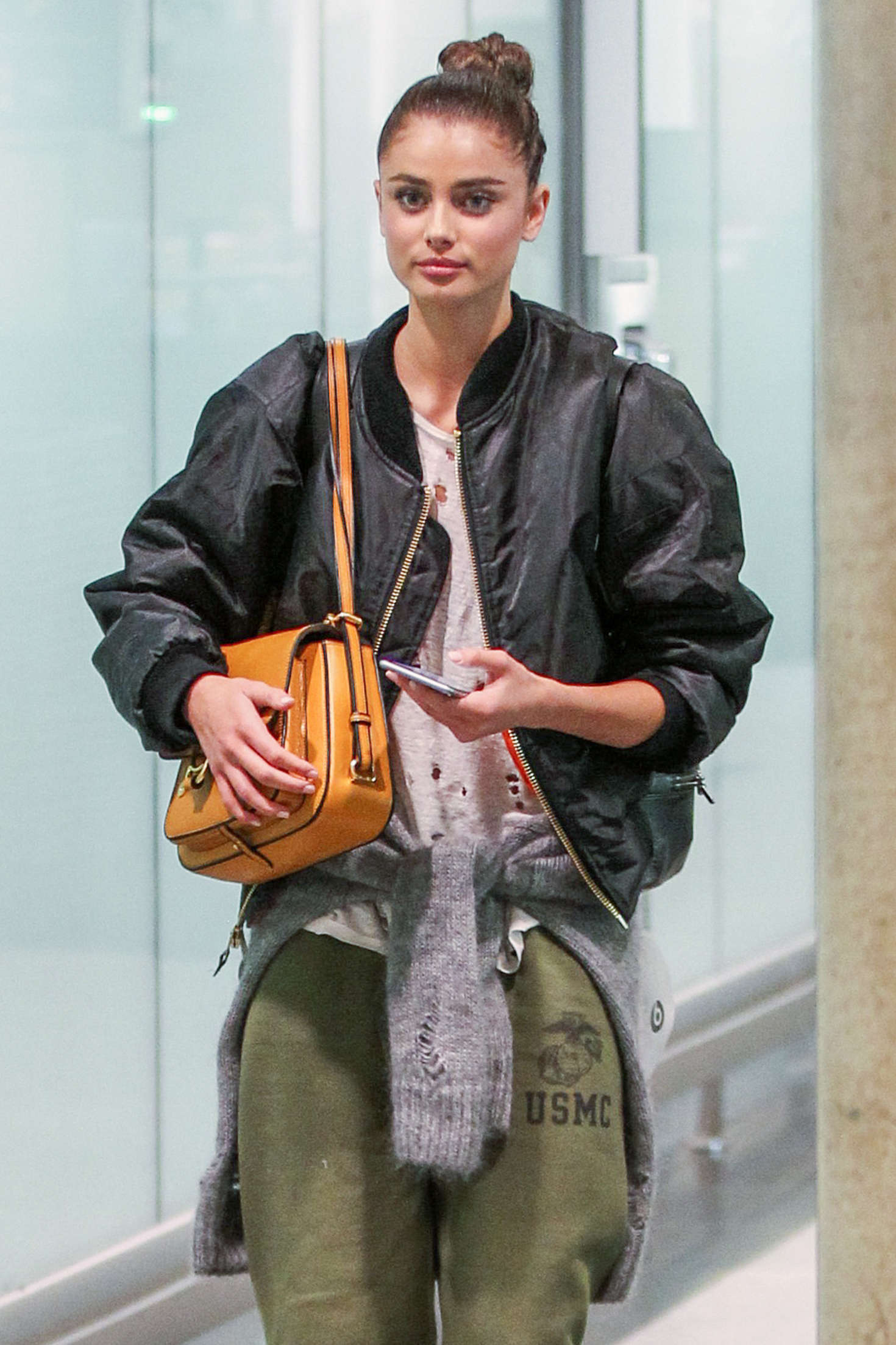 Taylor Hill Arriving at Airport in Canada 10
