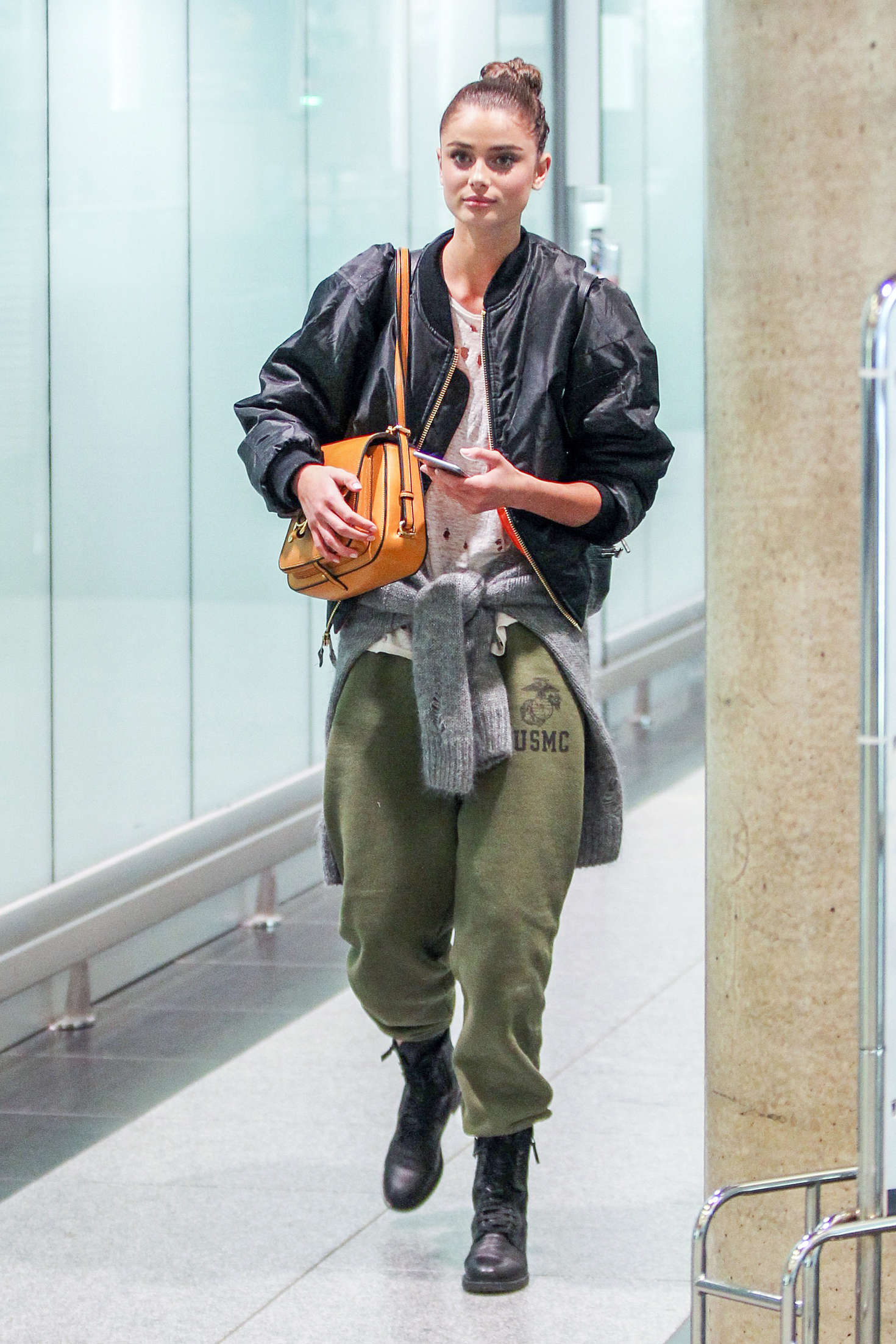Taylor Hill Arriving at Airport in Canada 08