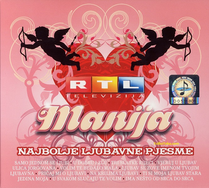 RTL Manija 2009 Najbolje ljubavne pjesme a
