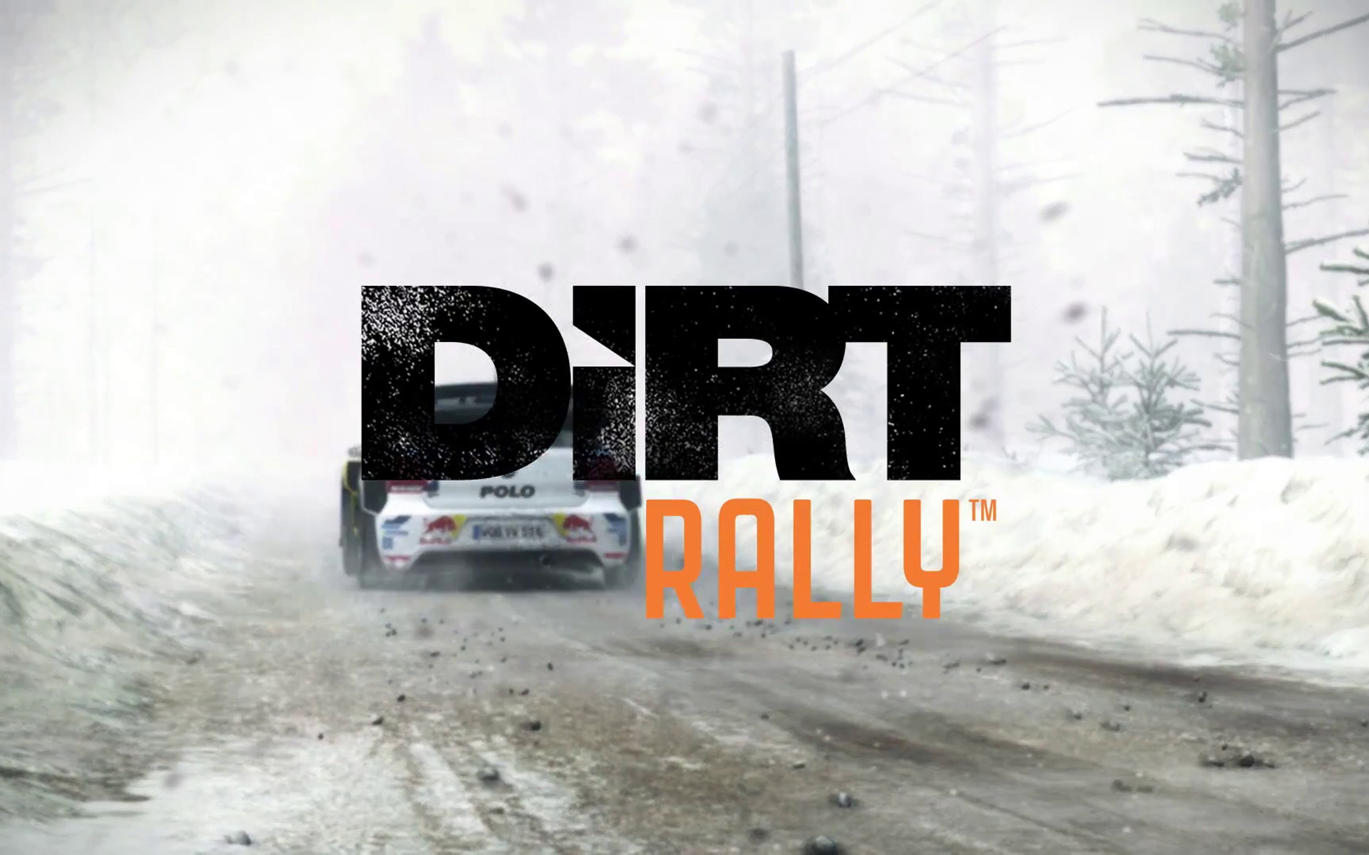 dirt rally snow road