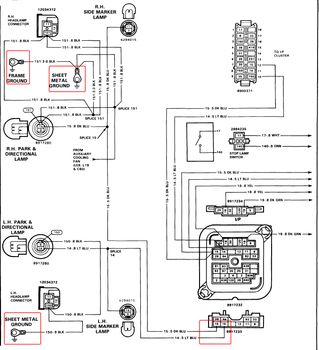 turn signal issue | GM Square Body - 1973 - 1987 GM Truck Forum